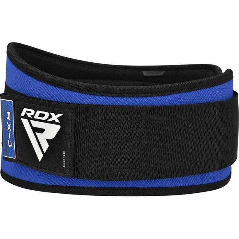 Ceinture de musculation X3 - Néoprène - Bleu - Taille: L