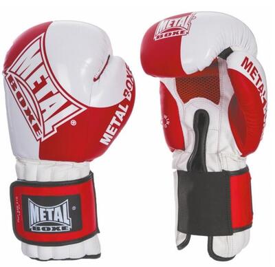 Guanti da boxe in velcro Metal Boxe bf