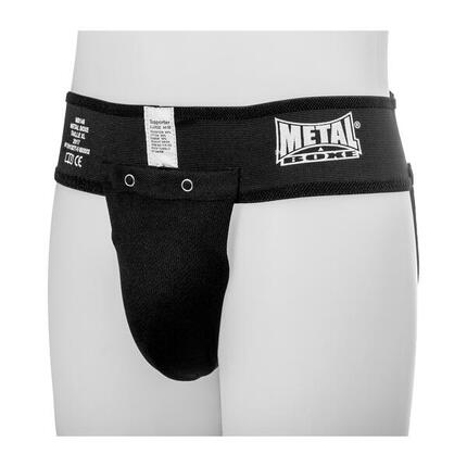 Metal Boxe Tiefschutz Slip Noir Xl