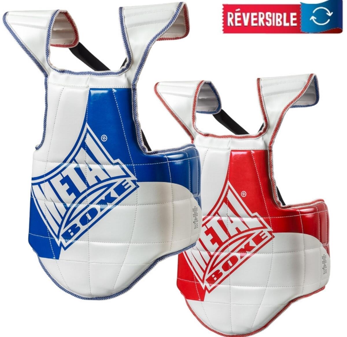 Pettorale reversibile multiboxing -65 kg Metal Boxe 1/4