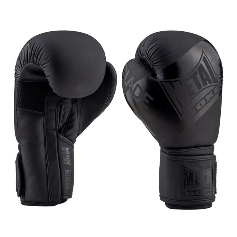 Gants de boxe Blade Black métal boxe