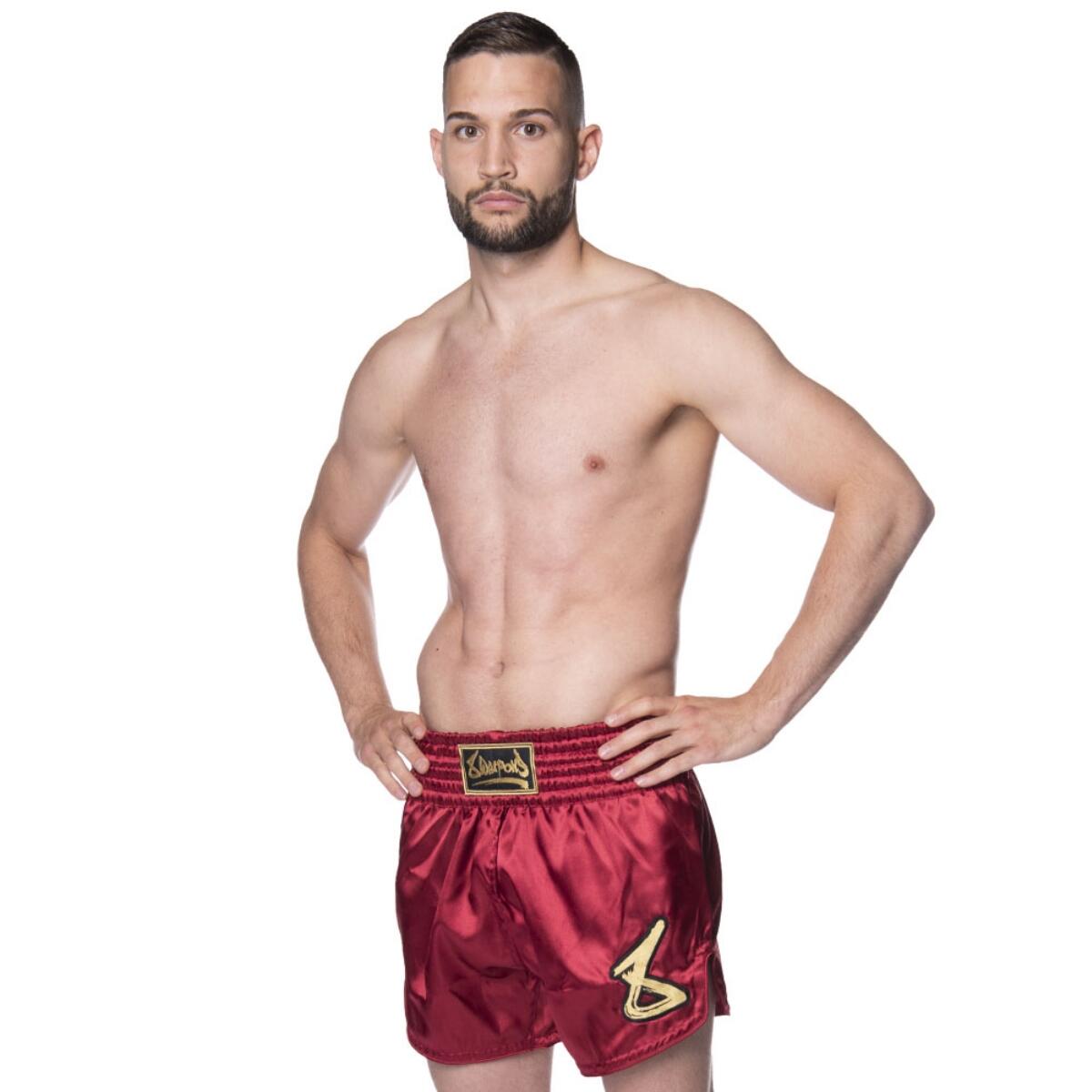 Shorts de Muay Thaï 8Weapons Strike – Rouge – M 4/7