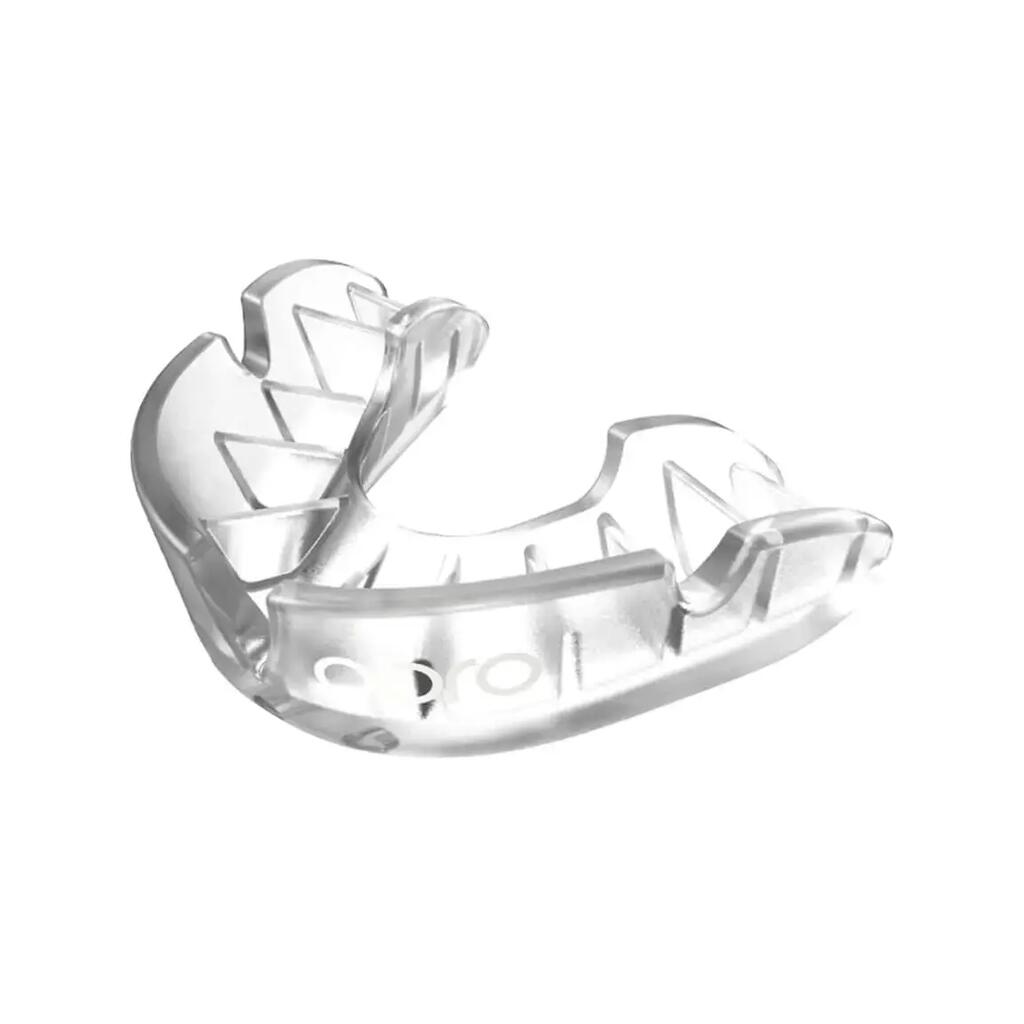 Mouthguard OPRO Silver Junior – Clear/Clear