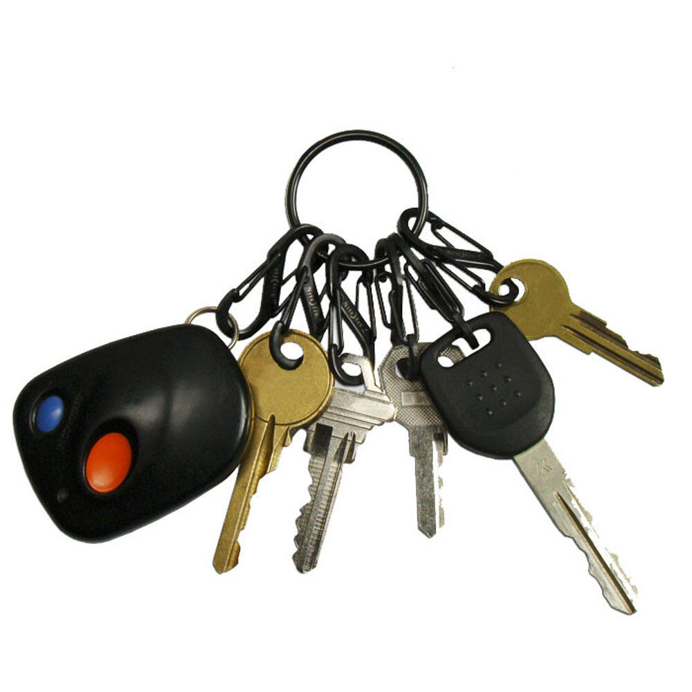 KeyRack Porte-clés Pendentif Crochet Mousqueton Organisateur 2/5