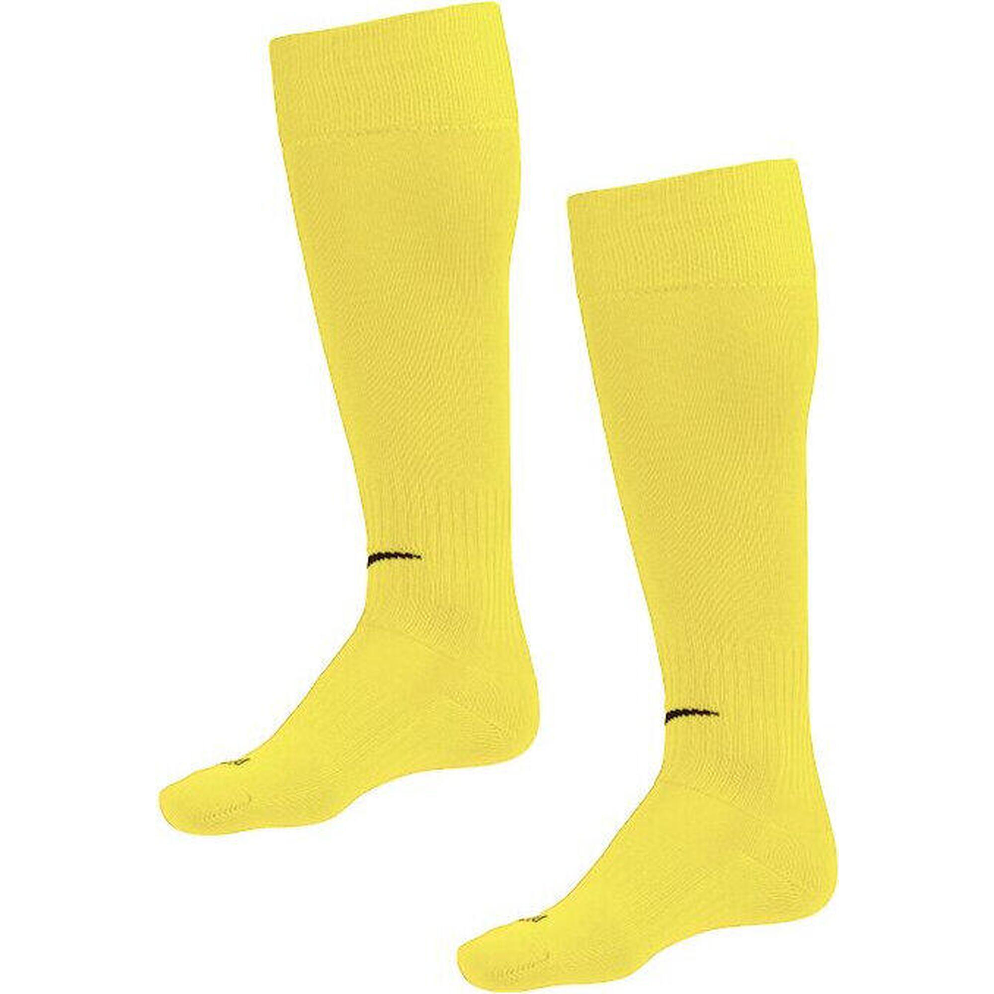 Nike - Chaussettes De Football Nike Classic Ii Cush Otc Team - Chaussettes - Jaune - 46 - Decathlon