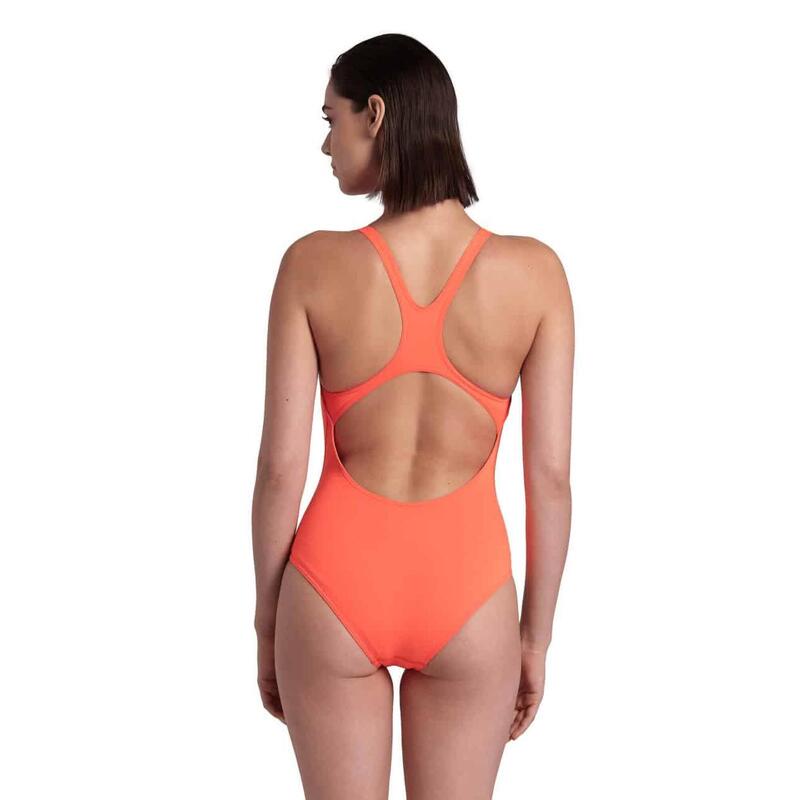 Arena W Team Swimsuit Swim Pro Solid bright Coral