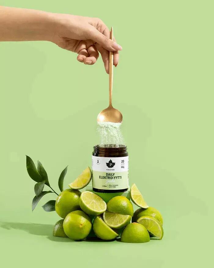 Napi Elektrolit italpor-Lime ízben, tégelyes 3/5