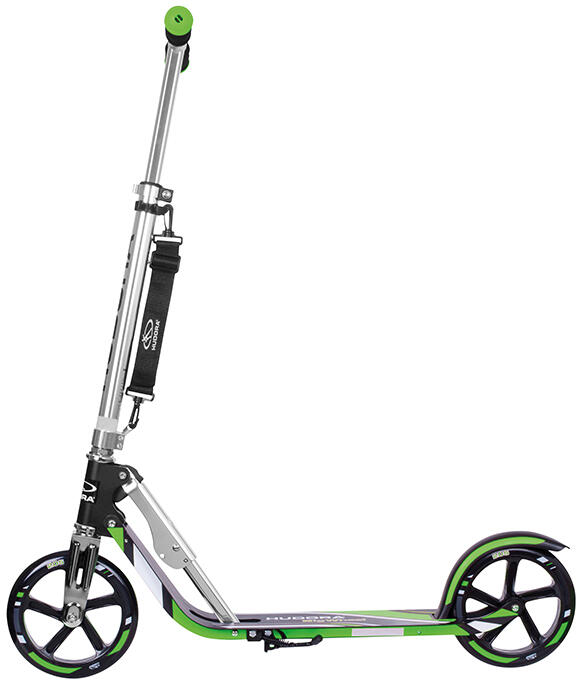 Hudora 14708/02 Big Wheel RX-Pro 205 Scooter schwarz/grün 2/4