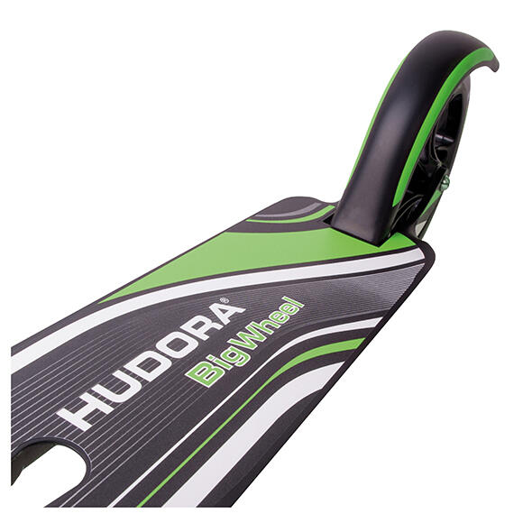 Hudora 14708/02 Big Wheel RX-Pro 205 Scooter schwarz/grün 4/4