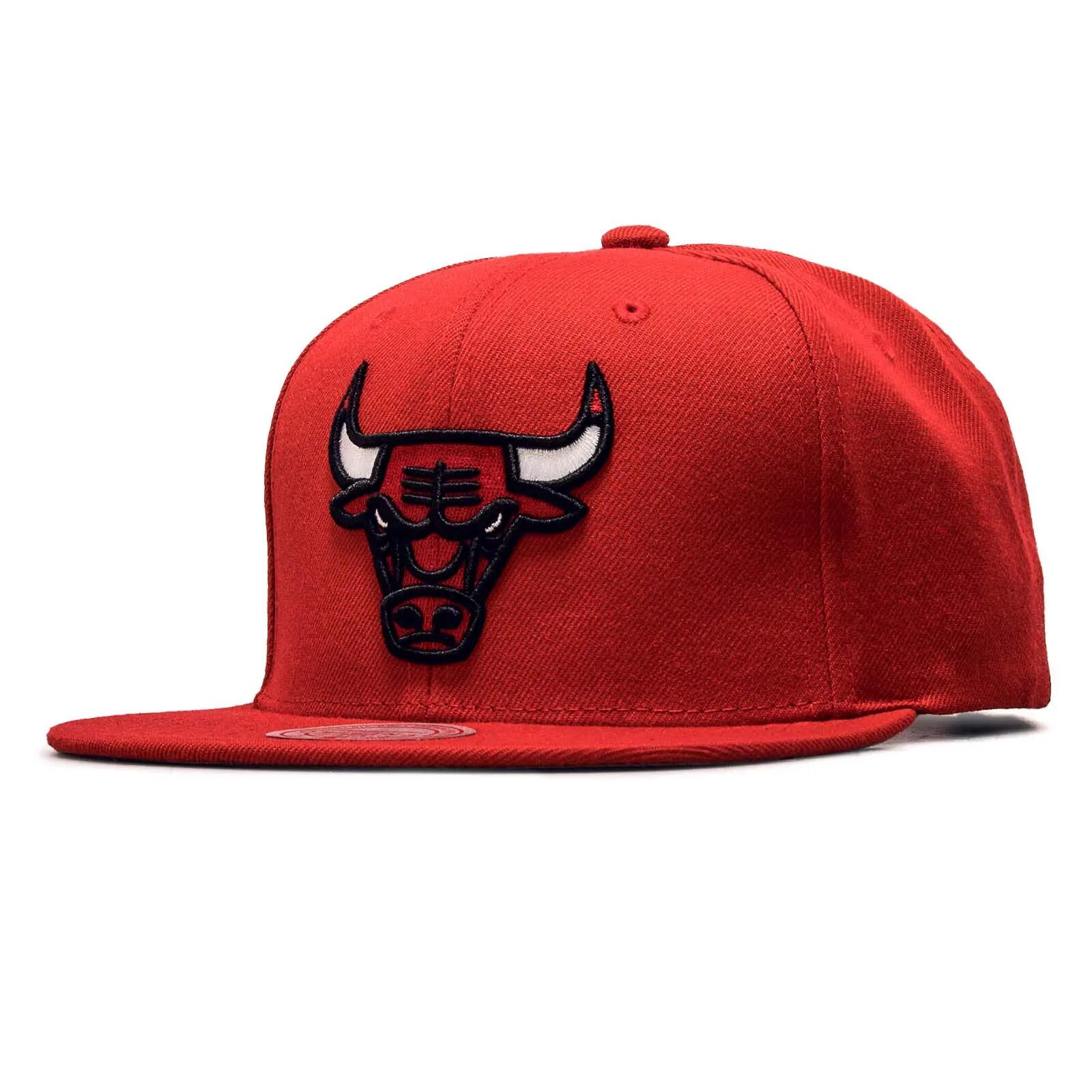 Cappello Mitchell & Ness Ground 2.0 CHI BUL Red 2/6