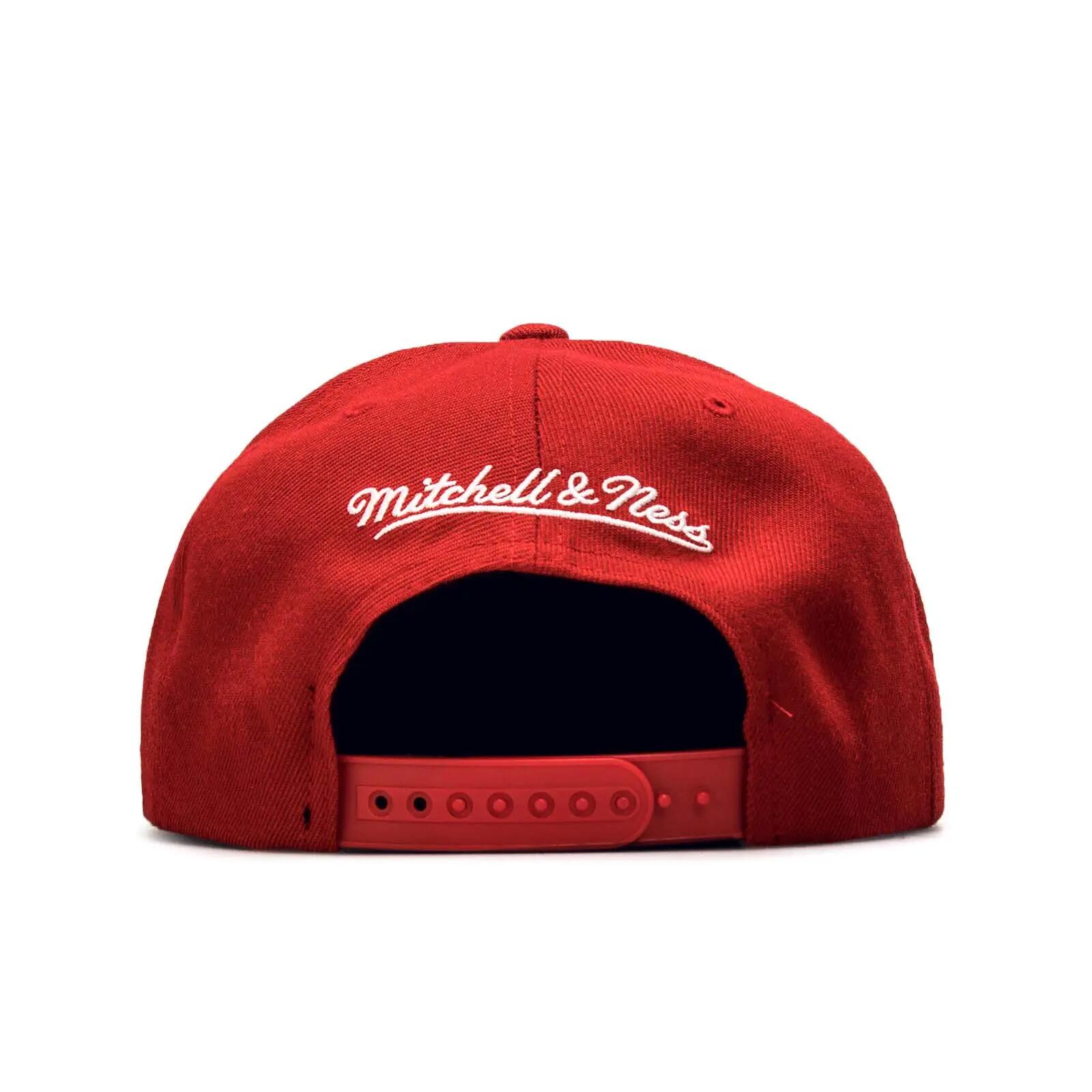 Cappello Mitchell & Ness Ground 2.0 CHI BUL Red 5/6