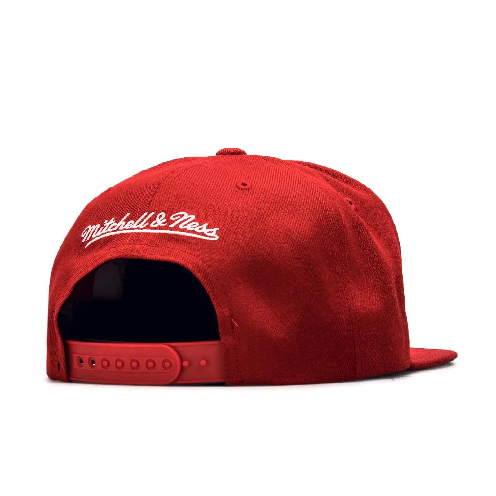 Cappello Mitchell & Ness Ground 2.0 CHI BUL Red 4/6