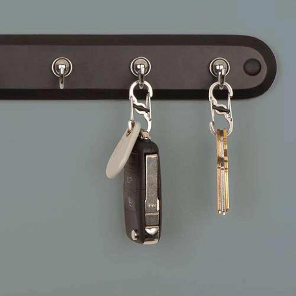 MicroLock S-Biner mini karabijnhaak sleutelhanger 2/5