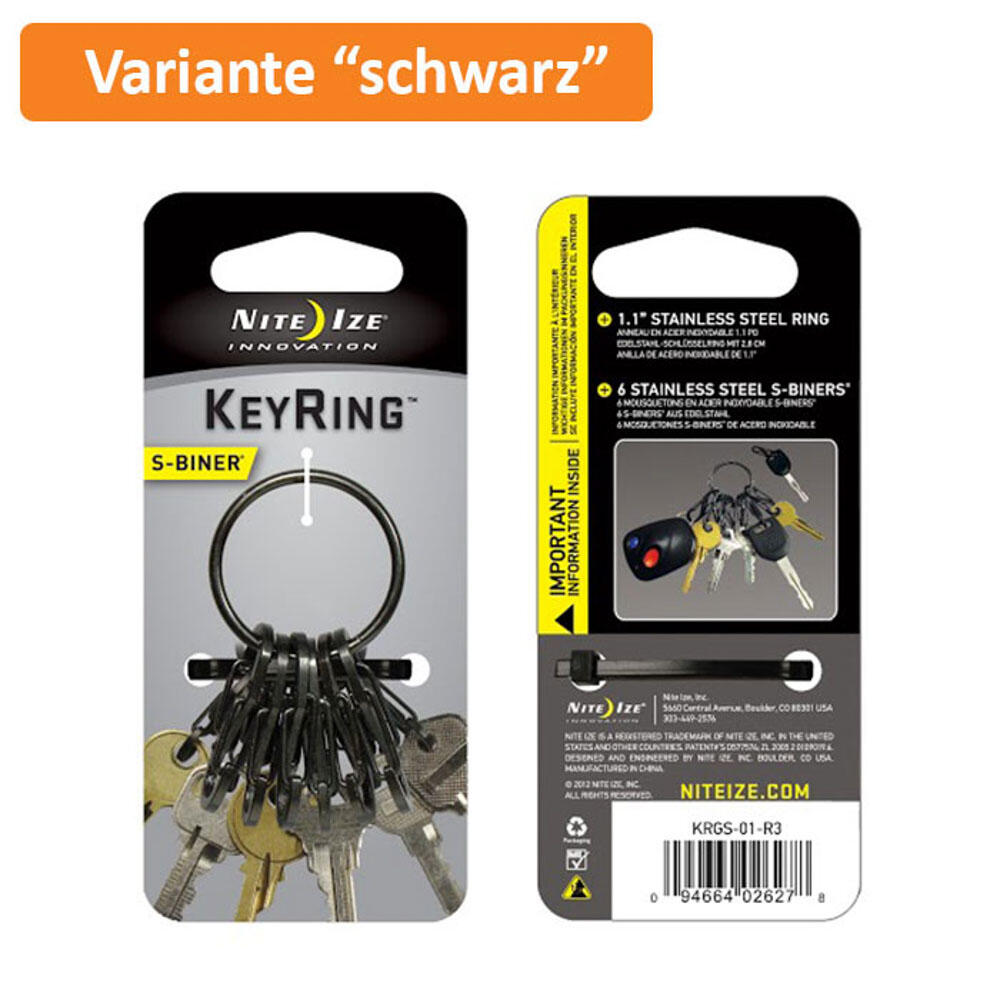 KeyRack Porte-clés Pendentif Crochet Mousqueton Organisateur 3/5