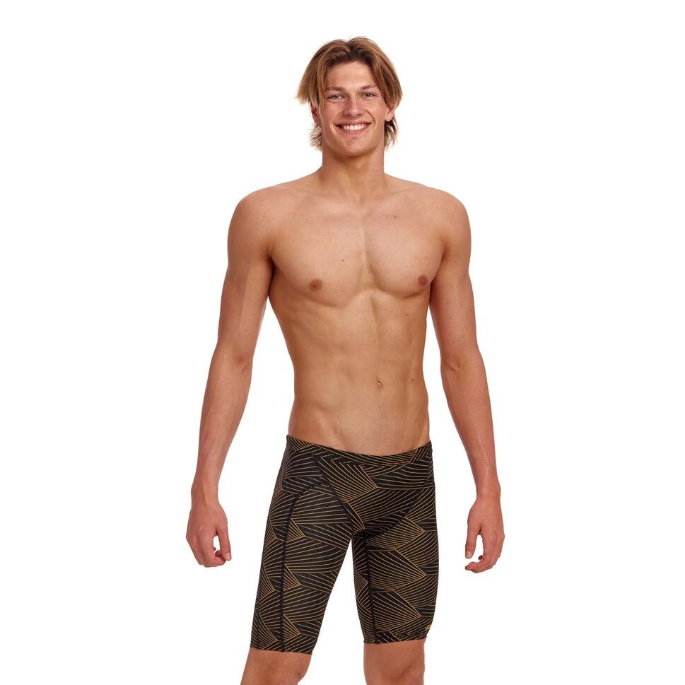 Spodenki kąpielówki męskie Funkita Jammery Gold Weaver