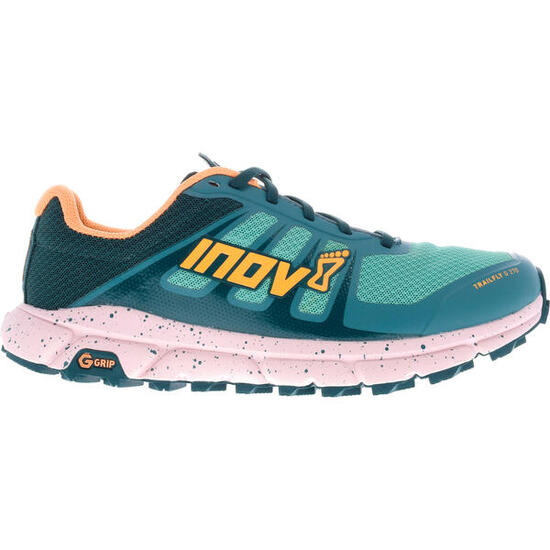 Zapatillas de Trail Inov-8 TrailFly G 270 V2 Verde / Amarillo, Mujer