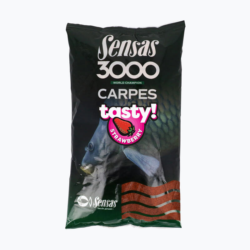 Zanęta wędkarska Sensas 3000 Carp Tasty Strawberry