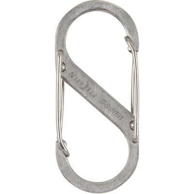 Dubbele karabijnhaak s-biner mini haak sleutelhanger