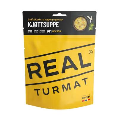 Real turmat -soup-beef/rundvlees