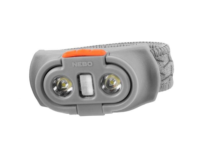 NEBO NEBO STIRNLAMPE KOPFLAME EINSTEIN 500 - 500 LUMEN GRAU