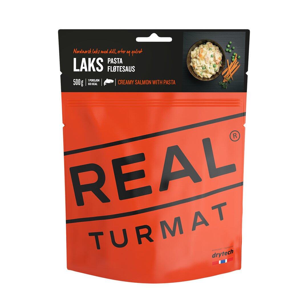 Real Turmat Creamy Salmon with Pasta 1/4