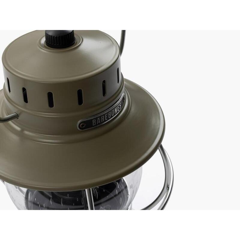 Barebones Railroad Lantern - Olive