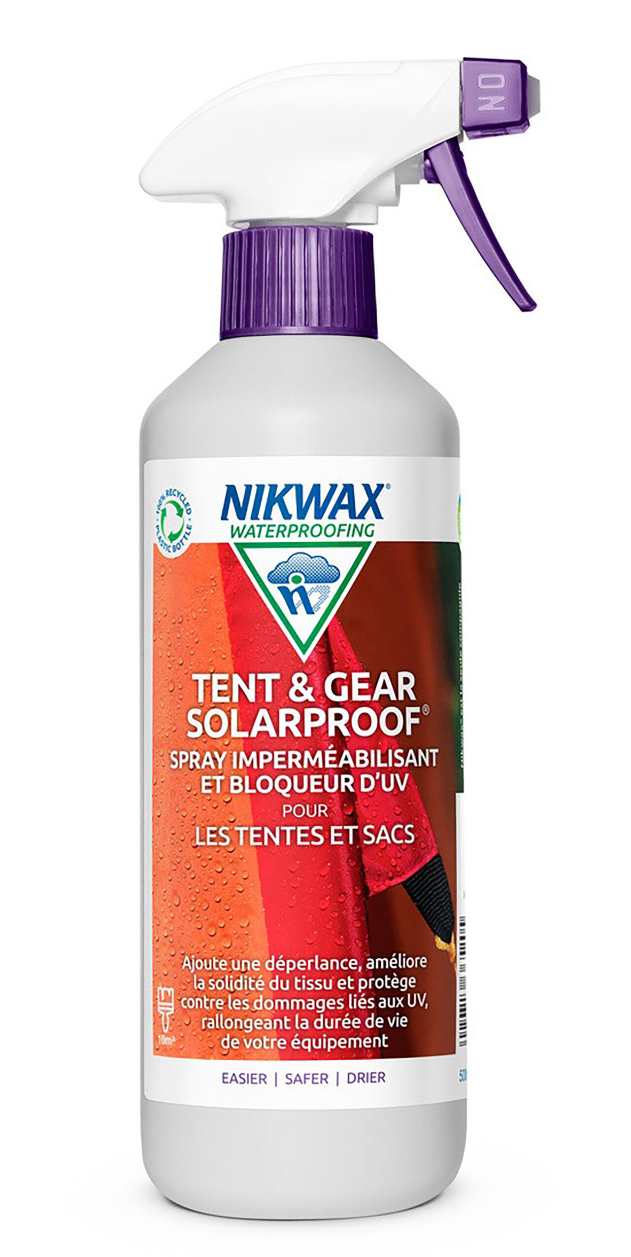 Spray para calçado waterproof nikwax tent & gear - 500 ml