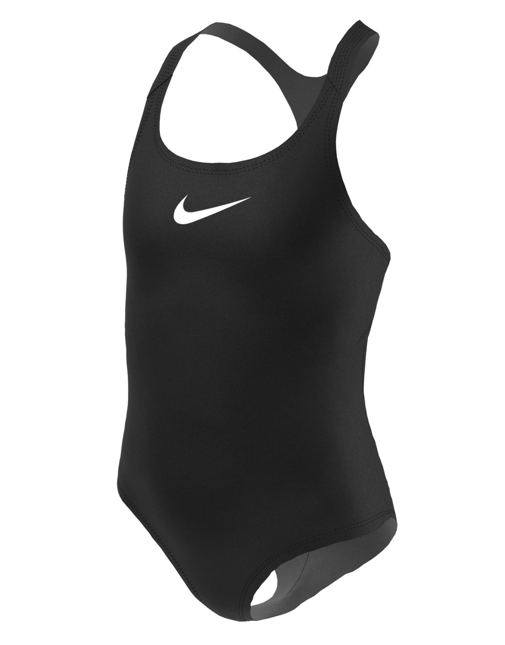 Traje de baño Nike Essential para niña con espalda nadadora - Negro - Talla S 3/6