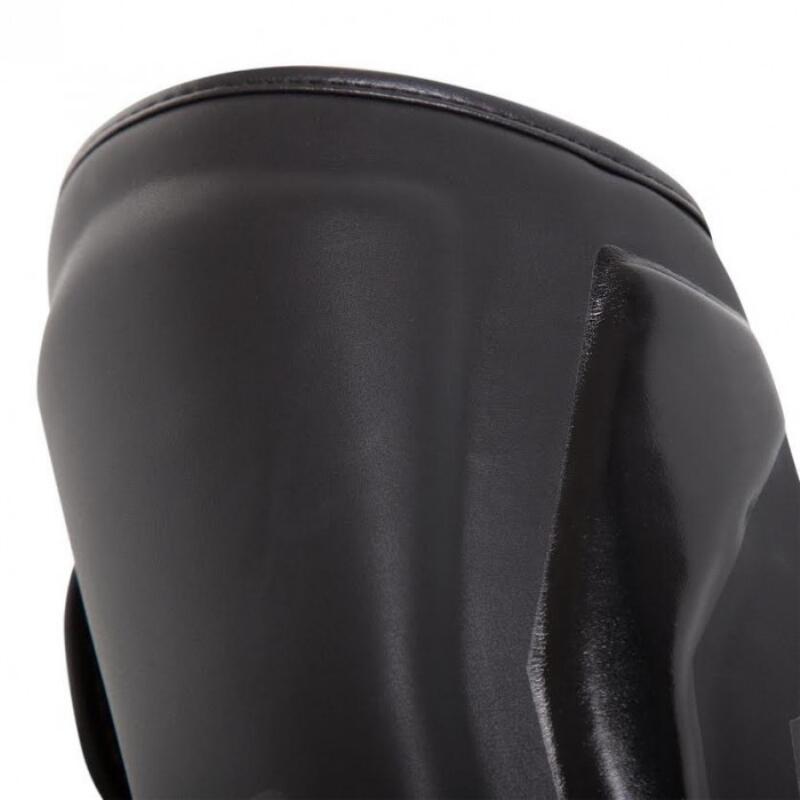 Venum Elite Standup Shinguards-Black 3/4