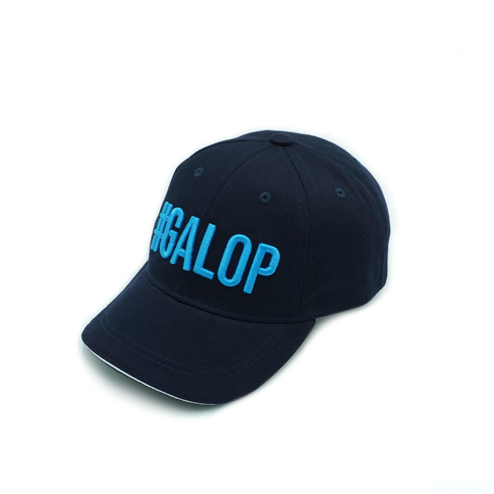 Czapka jeździecka z daszkiem GALOP WEAR #Galop z flagą Polski