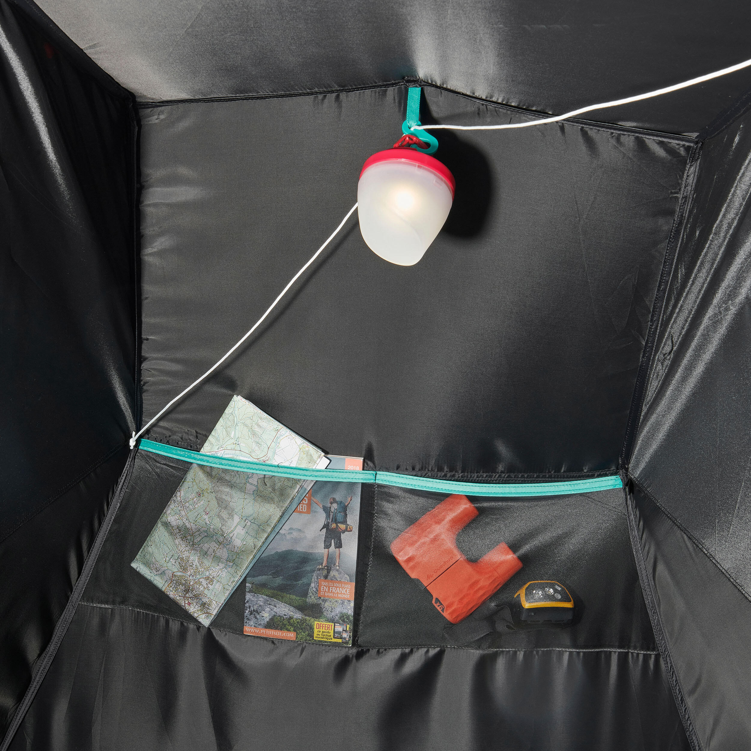 Second Life - Namiot kempingowy Quechua MH100 Fresh & Black... - Stan Doskonały 5/7