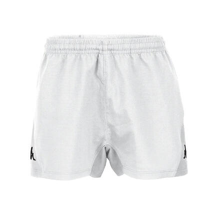 Short rugby homme Bejan blanc