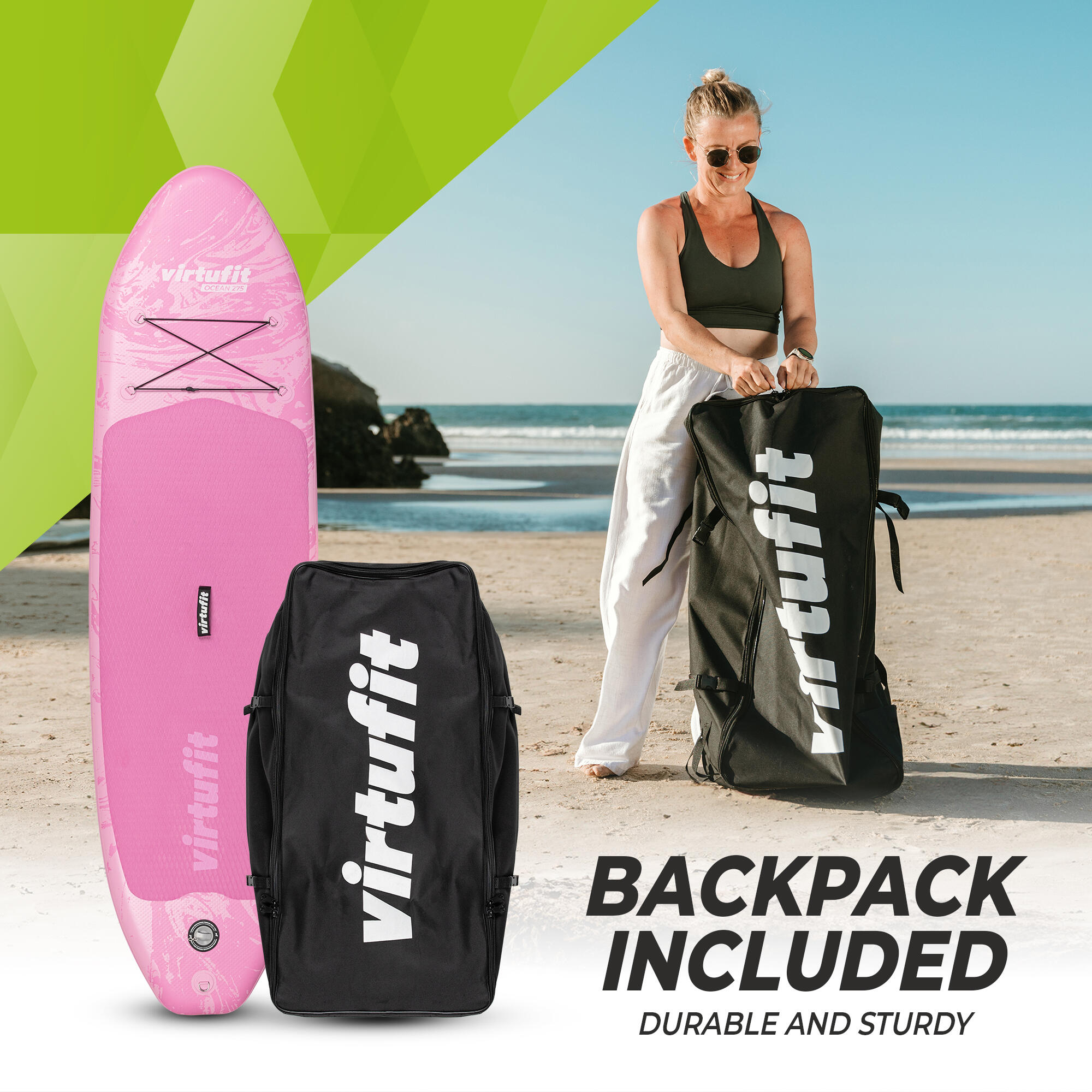 Inflatable Stand-up Paddle Board - Cruiser 305 - With accessories 6/6