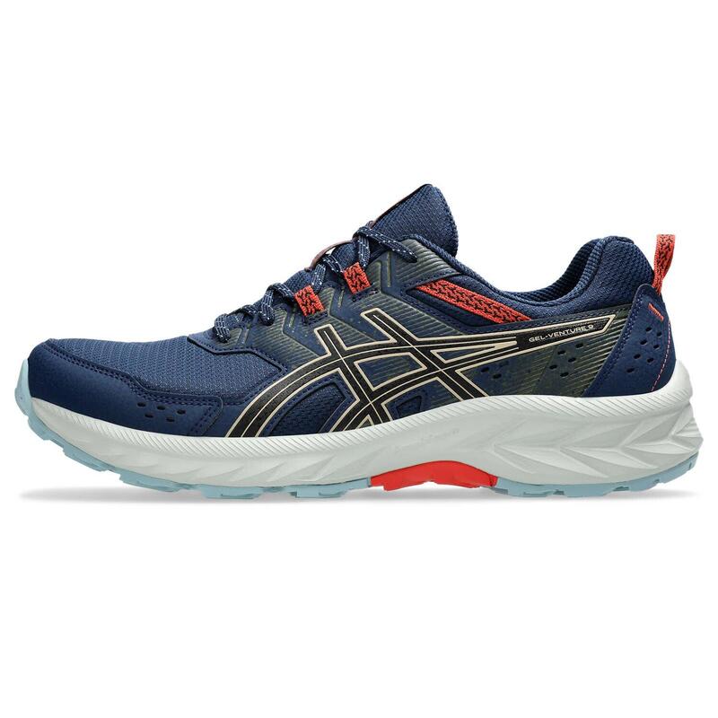 Zapatillas Trailrunning Hombre - ASICS Gel Venture 9 - NightSky/Grey