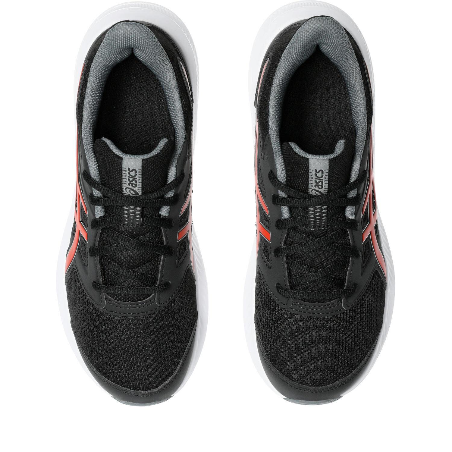 Chaussures De Running Enfants - ASICS Jolt 4 GS - Black/FieryRed 6/7