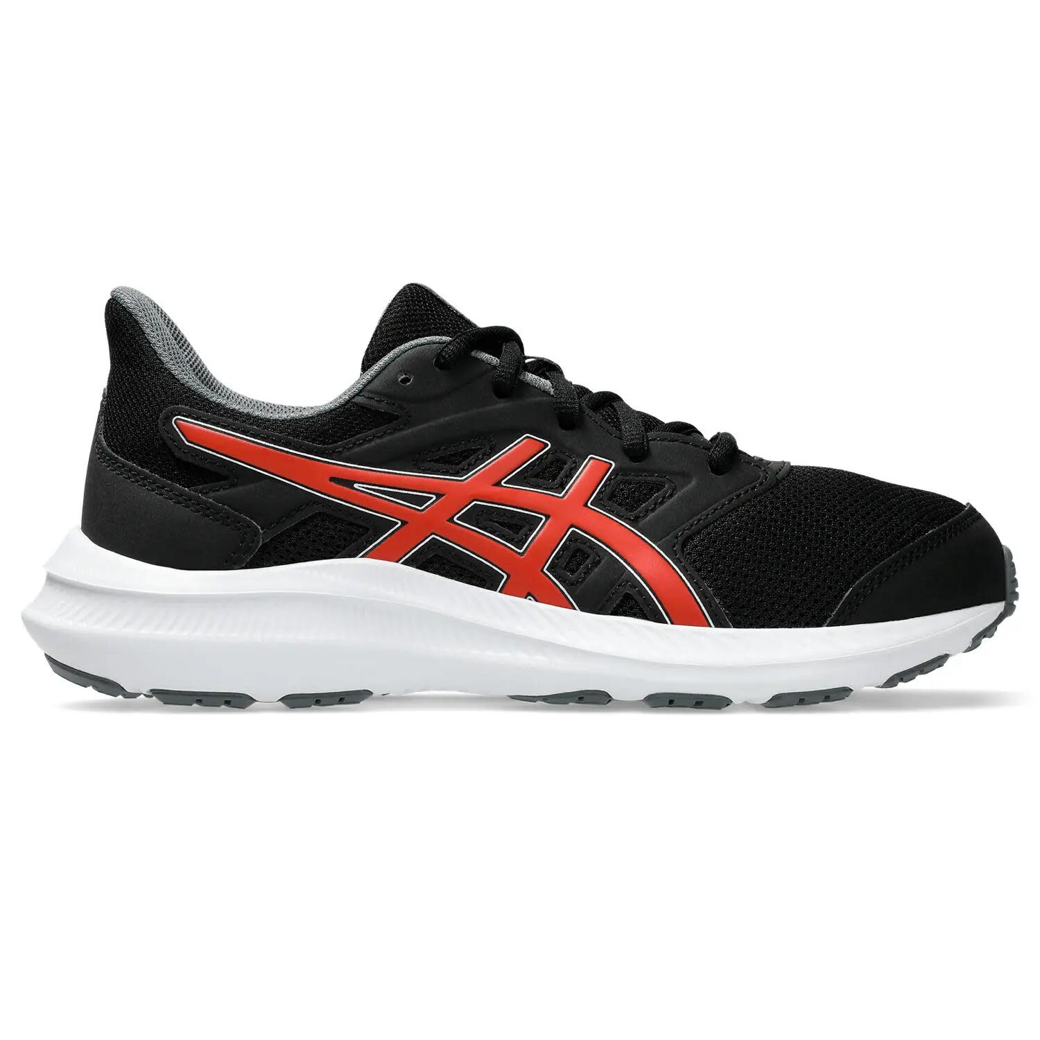 Chaussures De Running Enfants - ASICS Jolt 4 GS - Black/FieryRed 1/7