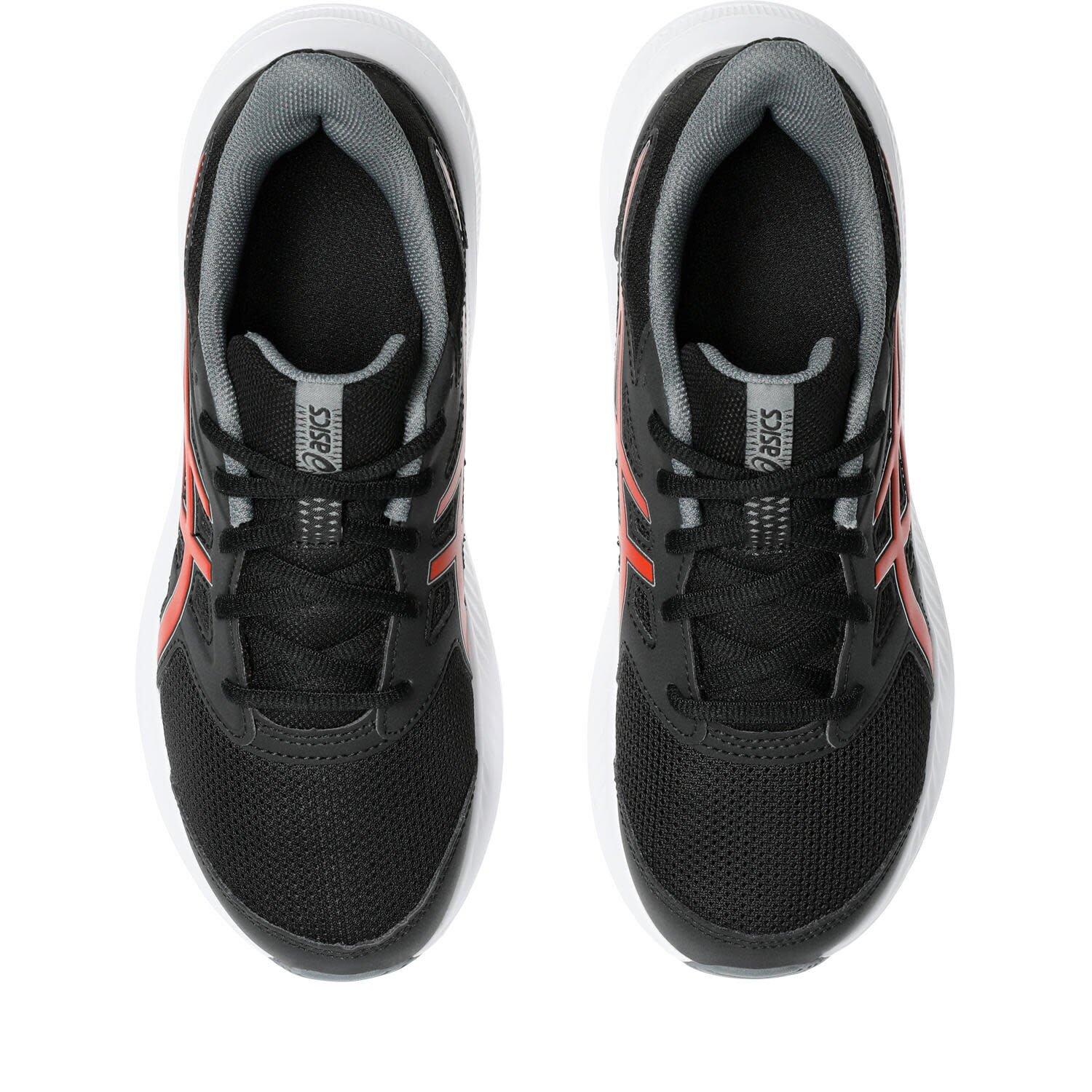 Chaussures De Running Enfants - ASICS Jolt 4 GS - Black/FieryRed 6/7