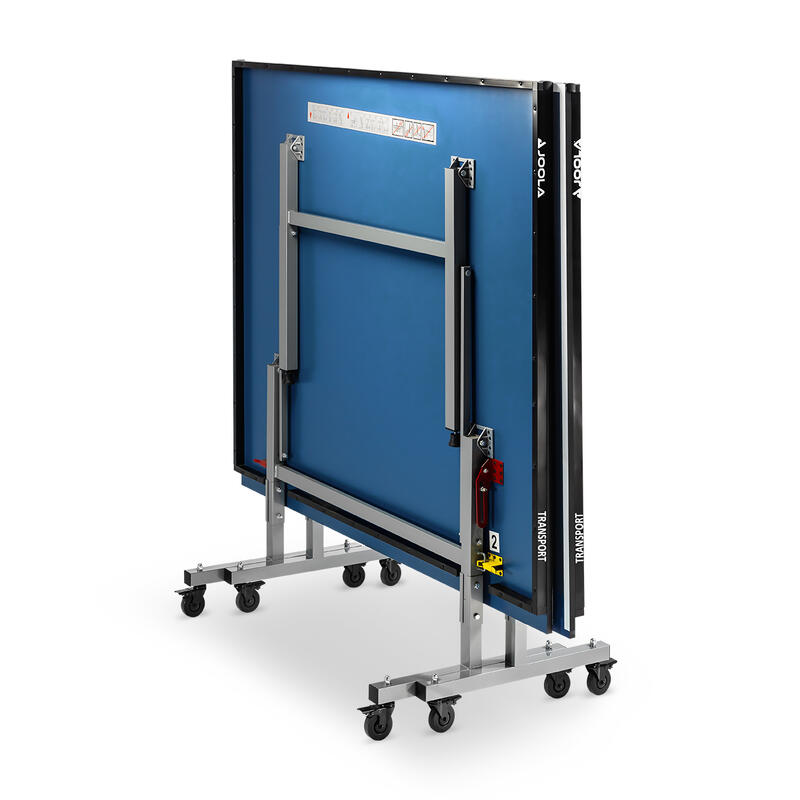 Tafeltennistafel Transport indoor blauw