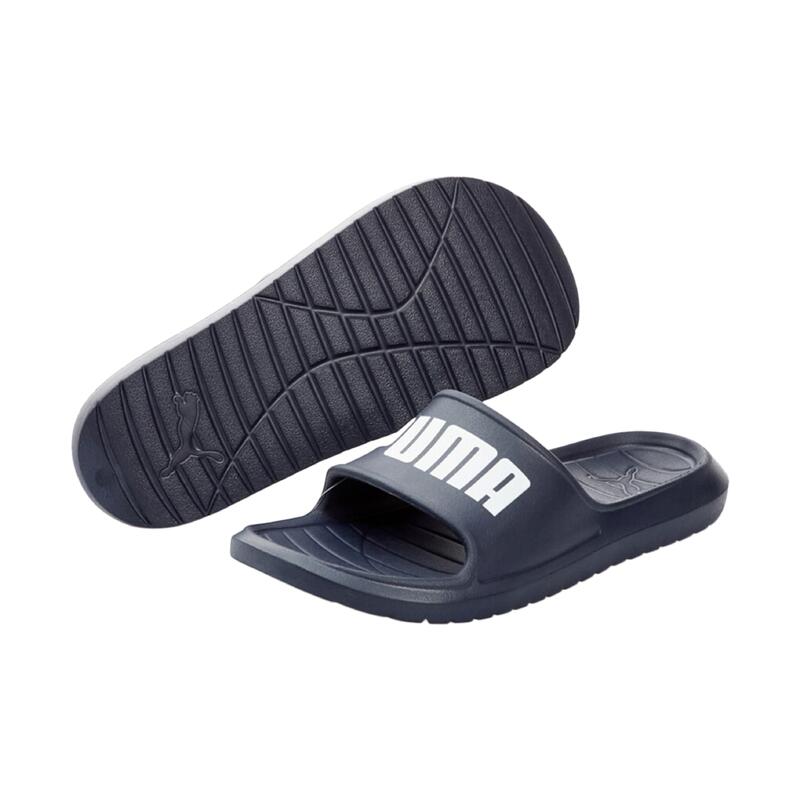 Slapi unisex Puma Divecat V2 Lite Slide Flip Flops, Albastru