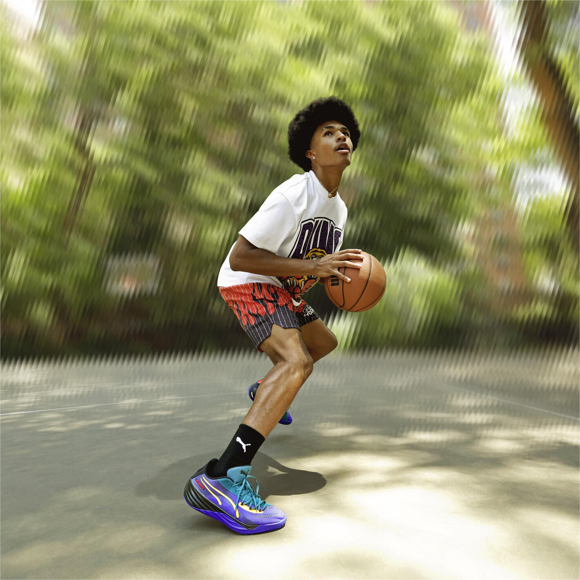 Chaussures de basketball All-Pro NITRO™ Crowd Craze PUMA 4/7