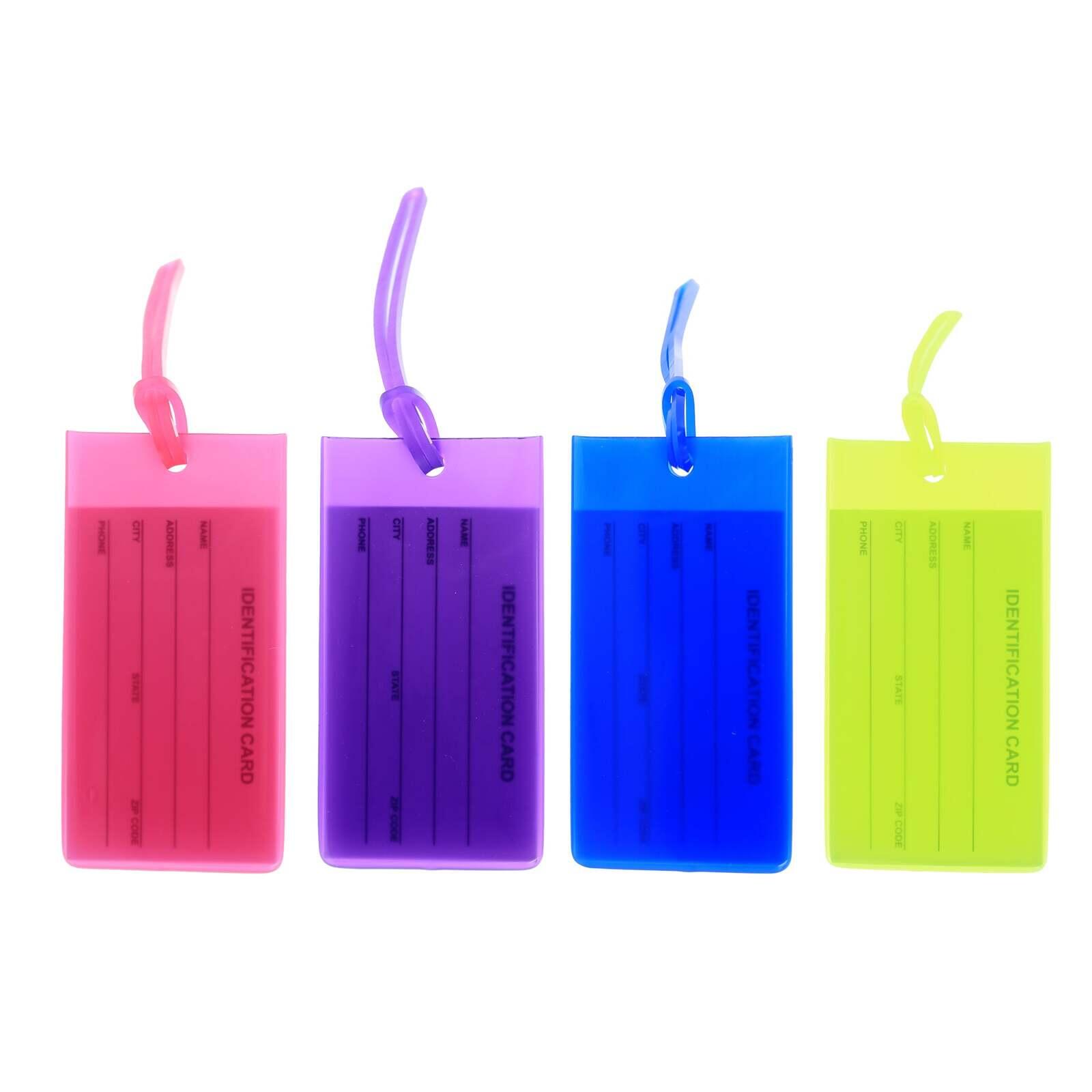 Jelly luggage tags cheap