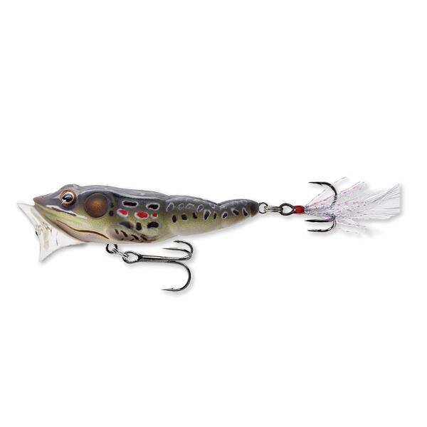 VOBLER LIVE TARGET FROG POPPER 6,5CM/7G BROWN/BLACK