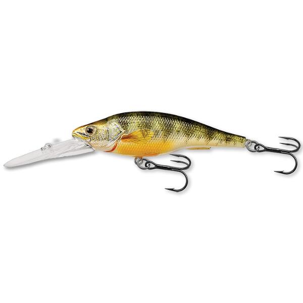 VOBLER LIVE TARGET YELLOW PERCH JERKBAIT 7,3CM/11G 102 METALLIC/GLOSS