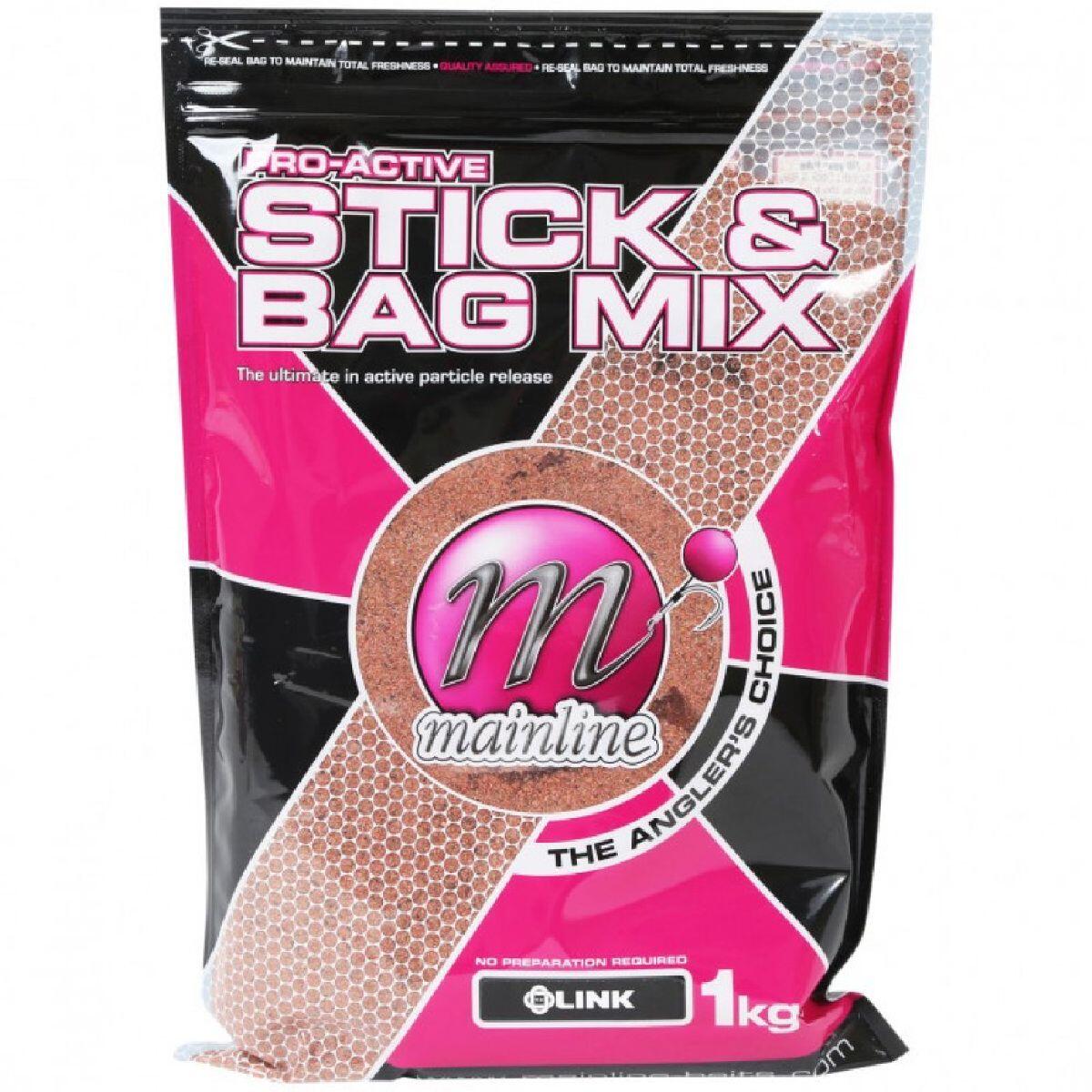 Mainline Pro-Active Bag & Stick Mix 1kg The Link 1/2