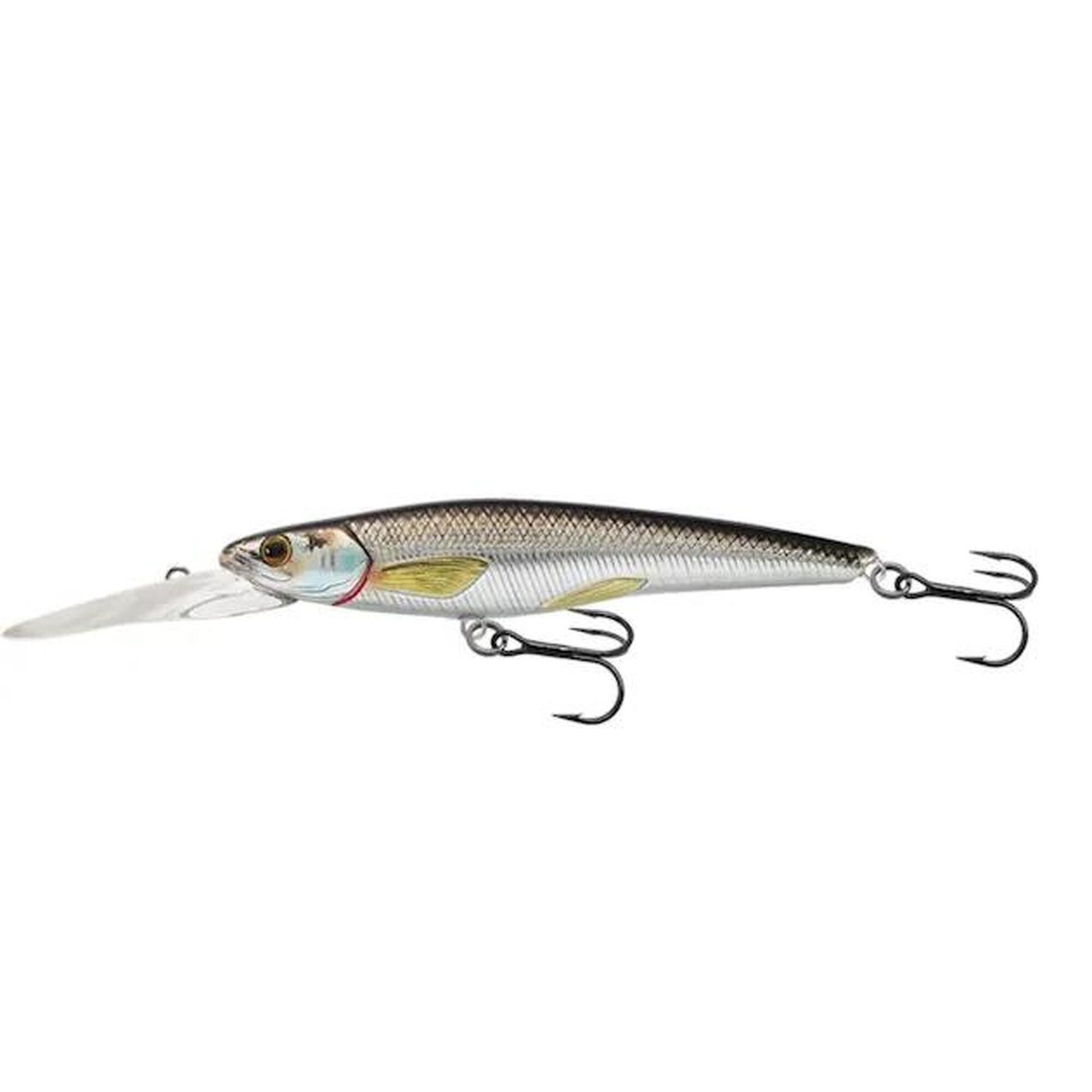 VOBLER LIVE TARGET RAINBOW SMELT JERKBAIT 11,5CM/18G SILVER/BLACK