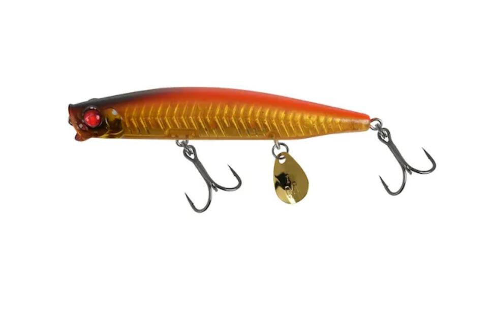 Vobler Mustad Vertebrata pencil sinking, 7.2 cm, 10 g, red gold