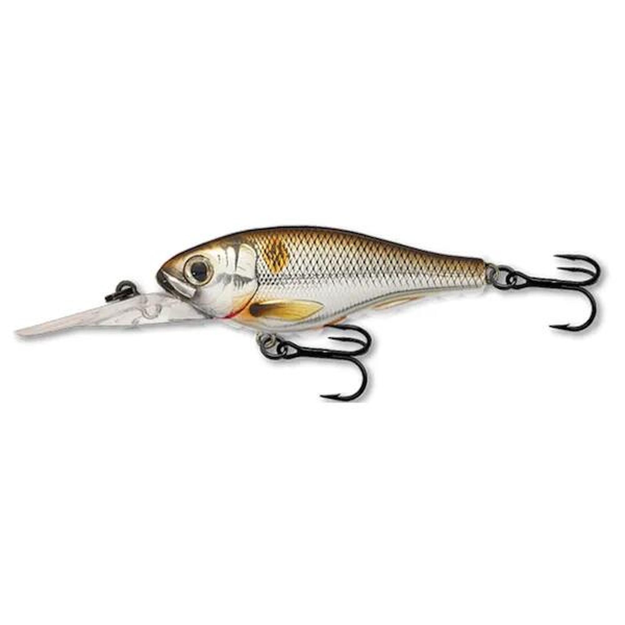 VOBLER MUSTAD LIVETARGET THREADFIN SHAD CRANKBAIT 6,5CM / 9G SILVER / BRONZE