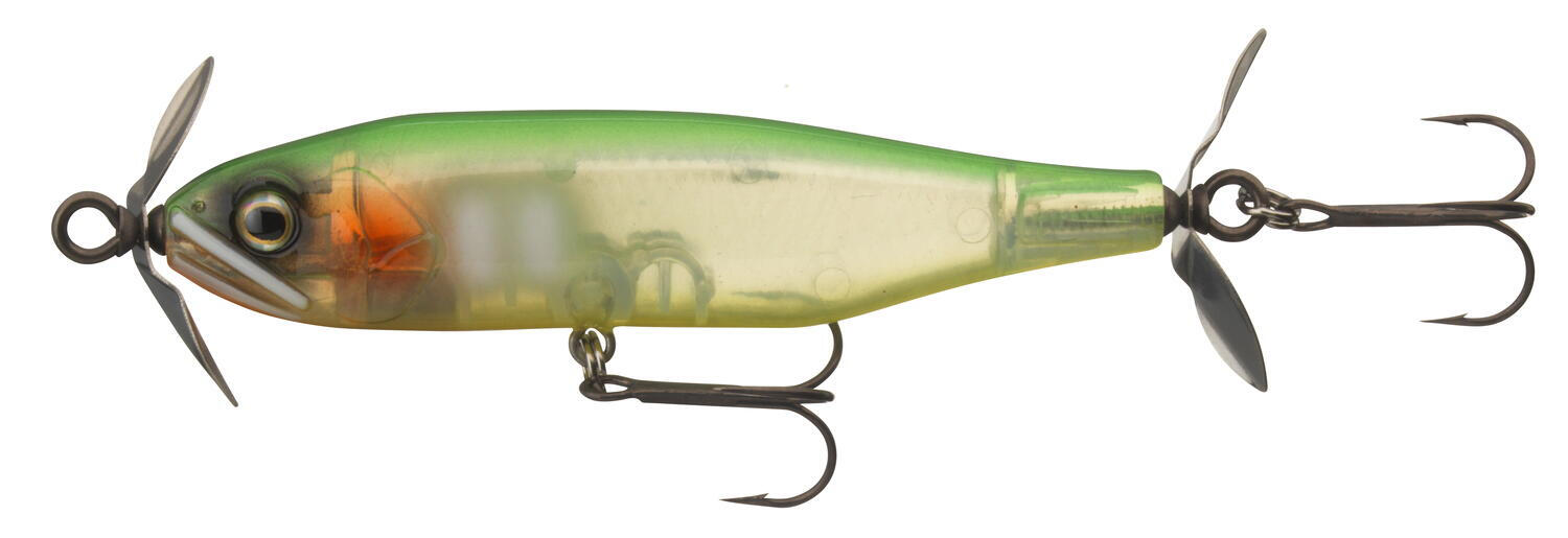 VOBLER DAIWA STEEZ PROP 85F 8,5CM/12,7G CLEAR LIME