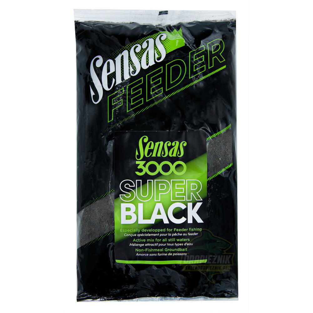 NADA SENSAS FEEDER 3000 SUPER BLACK, 1 KG