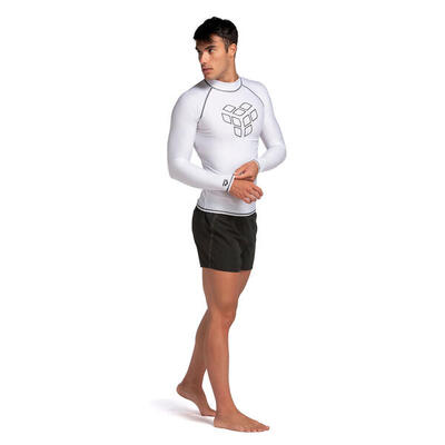 Top da nuoto Uomo - Rash Vest L/S Graphic